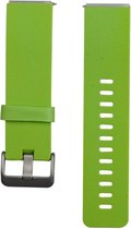 watchbands-shop.nl Siliconen bandje - Fitbit Blaze - Groen - Large