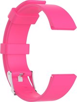 watchbands-shop.nl Siliconen bandje - Fitbit Versa (Lite) - Roze - Small