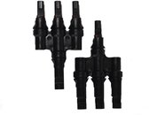MC4 - 3T Splitter Zonnepaneel connector, voor parallel verbinding (paar)