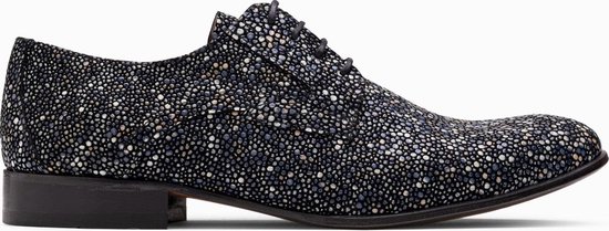 Paulo Bellini Sandrio Heren Veterschoenen Zwart Print