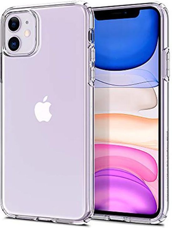 persoonlijkheid Vervallen bouwen iPhone 12 hoesje en iPhone 12 Pro hoesje case siliconen transparant hoesjes  cover hoes | bol.com