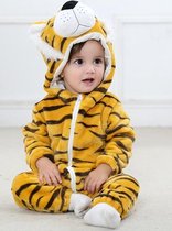 Budino Bébé Barboteuse Pyjama Onesie Tiger - Marron - taille 90