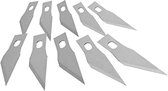 Transotype Vervangbare Reserve Mesjes 10 Stuks - Reservemesjes Voor Transotype Hobby Knife