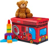 Relaxdays speelgoedkist opvouwbaar - speelgoedmand - opbergmand kinderen - speelgoed kist - A