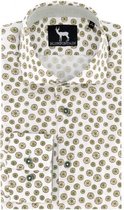 GENTS - Blumfontain Overhemd Heren Volwassenen print citrus Maat M 39/40