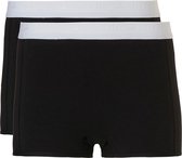 Ten Cate - Meisjes - Tiener 2-Pack Shorts - Zwart - 134/140