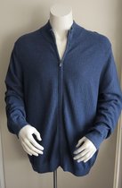 McGregor Alby Stan FZ Cardigan Vest - Blauw - Maat XXXL