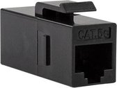 CAT5e keystone koppelstuk UTP zwart - Kabelverbinder - Kabel Connector