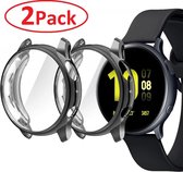 Full Cover Screen Protector Cover Case Bumper Hoesje Geschikt Voor Samsung Galaxy Watch Active2 44mm - Beschermkap Beschermhoes Screenprotector Beschermer Hoes - Volledige 360 Grad