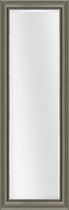 Spiegel Nino Taupe met zilveren kraal Buitenmaat 45x167cm