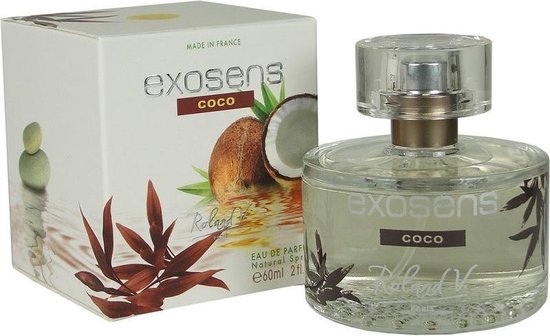 Exosens Kokos Eau de Parfum 60 ml Roland V. Paris (een heerlijke kokos  geur) | bol.com