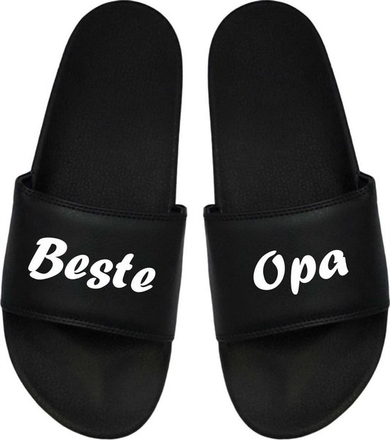 Cadeau Sint - Cadeau Kerst - Cadeau Opa - Cadeau - Opa Badslippers - Heren badslippers - Cadeau Badslippers 42