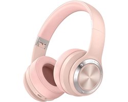 Koptelefoon voor kinderen en tieners | B21 | draadloos | bluetooth | touch | roze