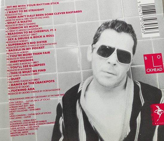 Sex And Drugs And Rock N Roll Greatest Hits Ian Dury And The Blockheads Cd Album 8904