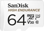 SanDisk High Endurance 64 Go MicroSDXC UHS-I Classe 10