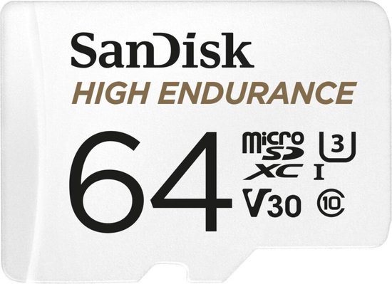 Sandisk High Endurance - Geheugenkaart - 64GB