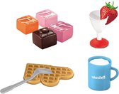 JollyLife - Gebaks set - Speelgoed keuken accessoires – 9 delig - Gebak