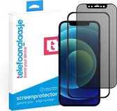 Telefoonglaasje Privacy Screenprotectors - Geschikt voor iPhone 12 Mini - Privacy - Volledig Dekkend - Gehard Glas Screenprotector - Geschikt voor iPhone 12 Mini - Beschermglas