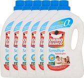 Omino Bianco Sensitive - 6 x 2L - 240 Wasbeurten - Voordeelverpakking