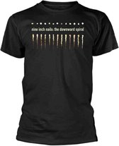 Nine Inch Nails - Downward Spiral Heren T-shirt - S - Zwart