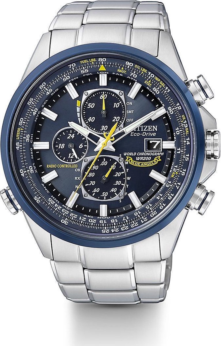 Citizen Promaster Sky AT8020-54L Horloge - Staal - Zilverkleurig - Ø 43 mm