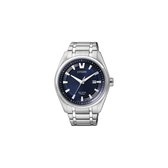 Citizen Super Titanium - Horloge - Titanium - Ø 42 mm - Zilverkleurig / Blauw - Solar uurwerk