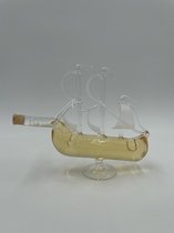 JMP Gifts - Exclusieve zeilboot / zeilschip fles - Decoratie - Cadeau - Gift - Sierstuk - Glaswerk - Glazen beeld - Wijnfles - Wijn - Boot / Schip - Kerstcadeau