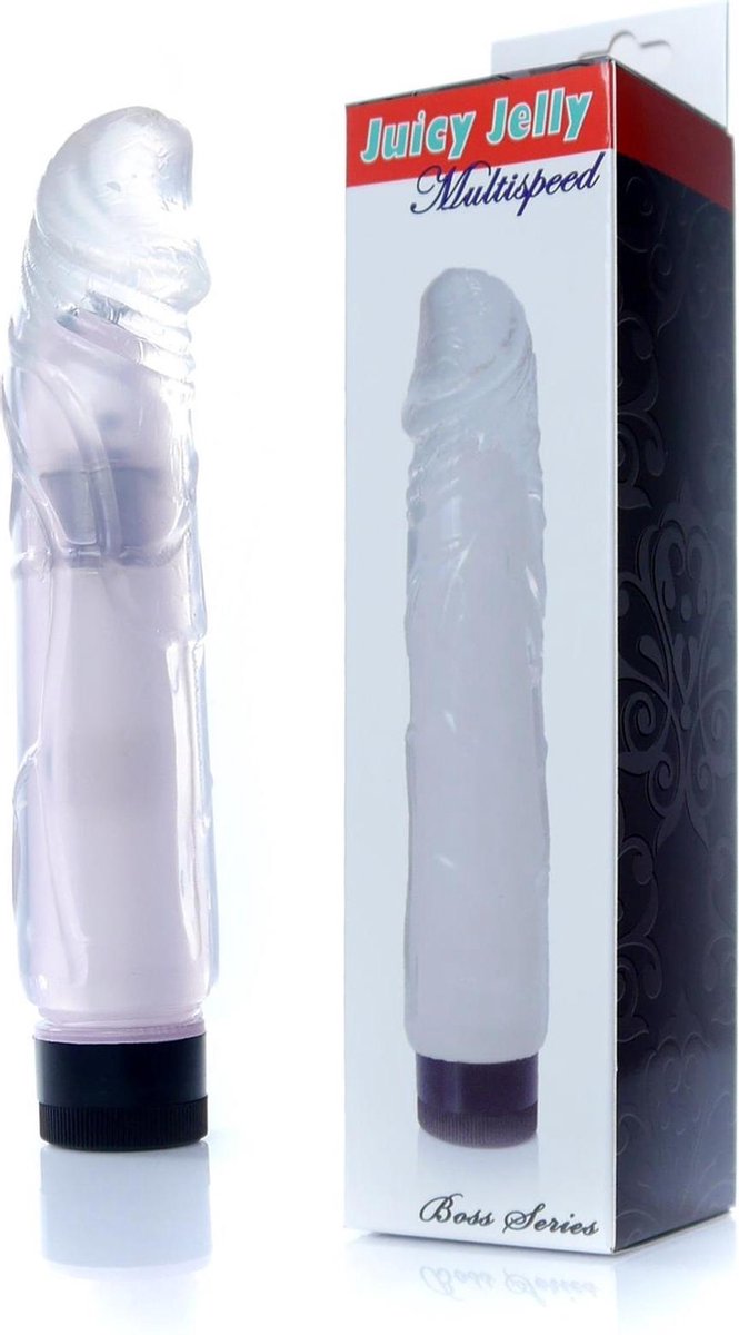 Goedkoopste Vibrator-Juicy Jelly - Multispeed Clear - Dildo