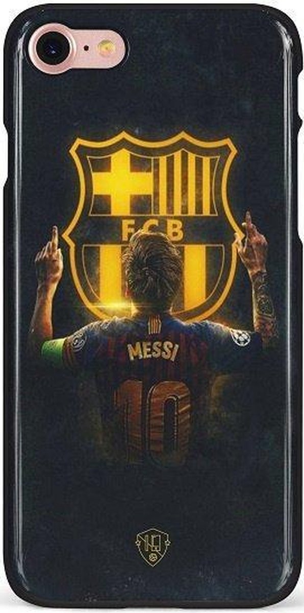 Professor crisis jazz Messi FC Barcelona logo hoesje iPhone 7 / 8 / SE (2020) softcase | bol.com