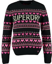 Superdry donkerblauwe knit trui dames - Maat XS