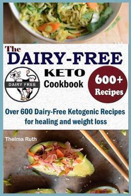 The Dairy Free Keto Cookbook - cover