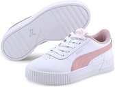 PUMA Carina L Ps Meisjes Sneakers - Puma White-Peachskin - Maat 32