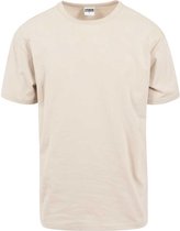 Urban Classics Heren Tshirt -L- Oversize Beige