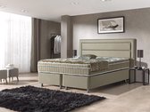 Dreamhouse Boxspring St. Tropez 160x200 | Taupe | Opbergboxspring