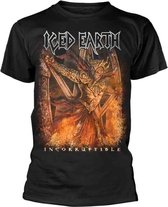 Iced Earth Heren Tshirt -S- Incorruptible Zwart