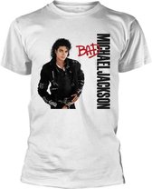 Michael Jackson Heren Tshirt -XXL- Bad Wit