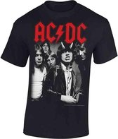 AC/DC Heren Tshirt -XXL- Highway To Hell Zwart
