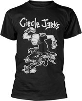 Circle Jerks Heren Tshirt -L- I'm Gonna Live Zwart