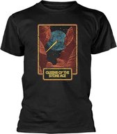 Queens Of The Stone Age Heren Tshirt -L- Canyon Zwart