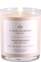 Plantes & Parfums Natuurlijke Provence Pin (Dennen) Geurkaars (tevens handcrème)  I Houtige & Kruidige Geur I 180g I 40u