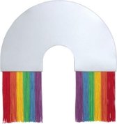 Doiy Wandspiegel Rainbow 38 Cm Glas/polyester