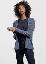 Loop.a life Duurzaam Vest Friday Night Favorite Short Cardi Jean Dames - Lichtblauw - Maat S