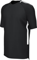 RUGBEE EDGE PRO TRAINING TEE BLACK/WHITE Small