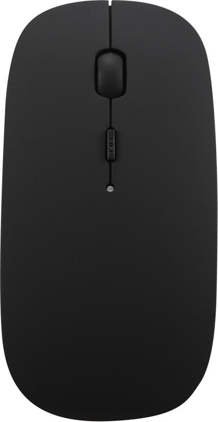 YONO Draadloze Muis met Bluetooth - Oplaadbaar - Geschikt voor Laptop, PC en Mac - Zwart