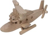 Houten helicopter klein - speelgoed - decoratief - educatief