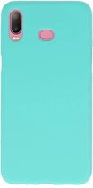 Wicked Narwal | Color TPU Hoesje voor Samsung Samsung Galaxy A6s Turquoise