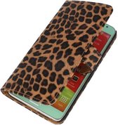 Wicked Narwal | Panter print  bookstyle / book case/ wallet case Hoes voor Samsung Galaxy Note 3 Neo Panter print