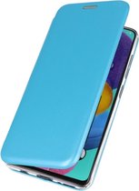 Wicked Narwal | Slim Folio Case voor Samsung Samsung Galaxy A01 Blauw