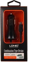Wicked Narwal | LDNIO Combination Type Design Car Charger 2.1 A