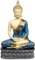 Aarde aanrakende Boeddha Thailand - 20x15x32 - 695 - Polyresin